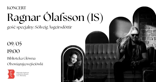 Ragnar Ólafsson (IS) - koncert w Bibliotece dzielnicy Wesoła