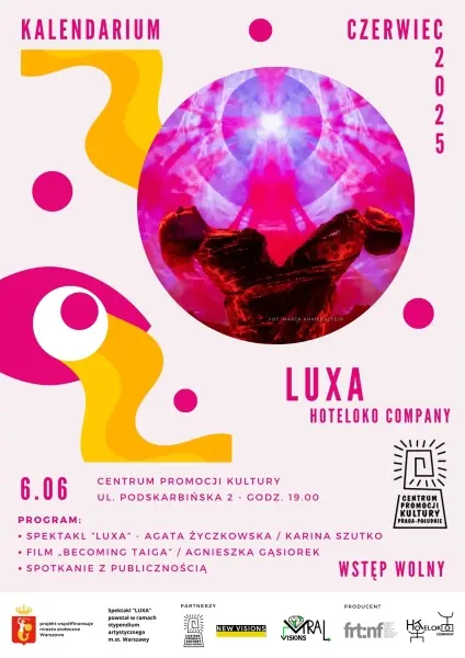 SPEKTAKL LUXA / HOTELOKO Company / film "becoming taiga" / spotkanie z publicznością