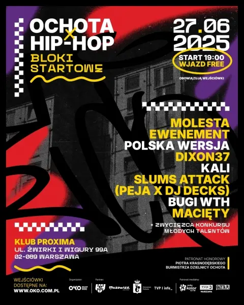 FESTIWAL OCHOTA x HIP-HOP “BLOKI STARTOWE”