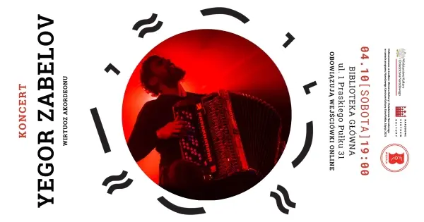 Yegor Zabelov - koncert w Bibliotece w Wesołej