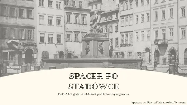 Staromiejskie opowieści wieczorową porą - spacer z przewodnikiem