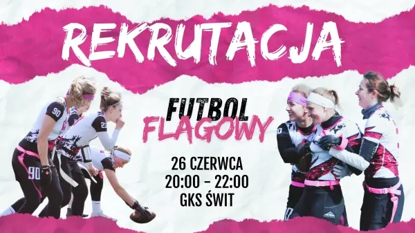 Rekrutacja do kobiecej drużyny futbolu flagowego Warsaw Sirens