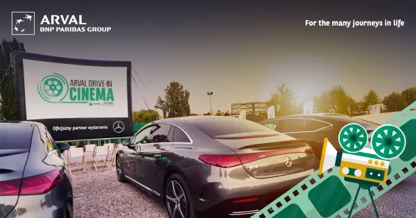 Kino samochodowe Arval Drive-In Cinema - Dżentelmeni