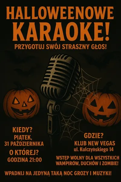 Halloween Karaoke
