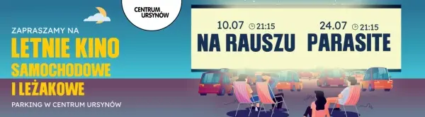 Letnie kino samochodowe i leżakowe w Centrum Ursynów | "PARASITE"